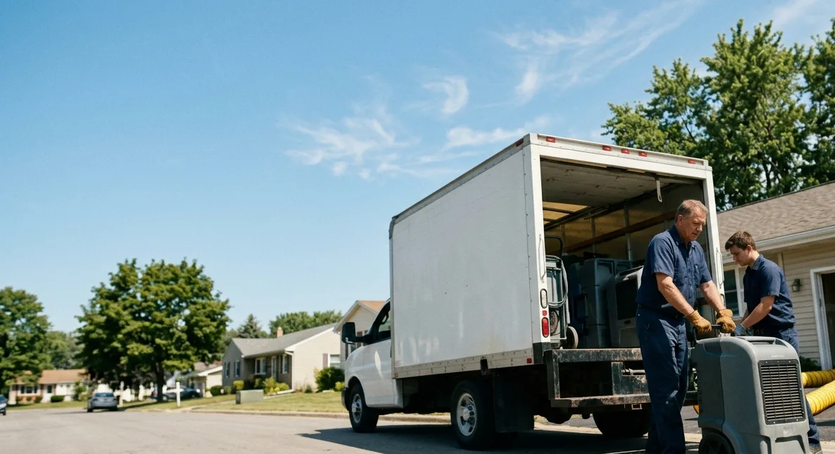 Water Damage Cleanup in Woodridge, IL near me
